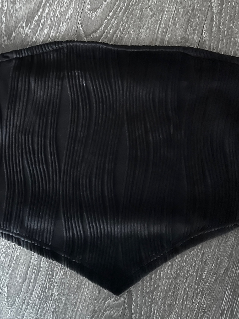 Black Bandeau Top